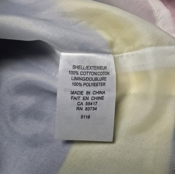 Linea Domani Skirt Size 10 Womens Multicolor Geometric - Picture 6 of 9